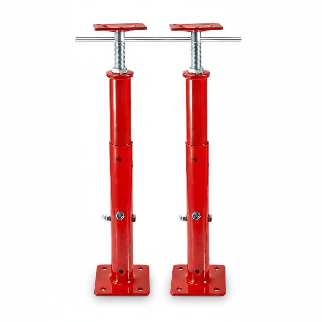 2 Pack House Floor Jacks, 21"-43" Height Range, 11023 LBS Max Load