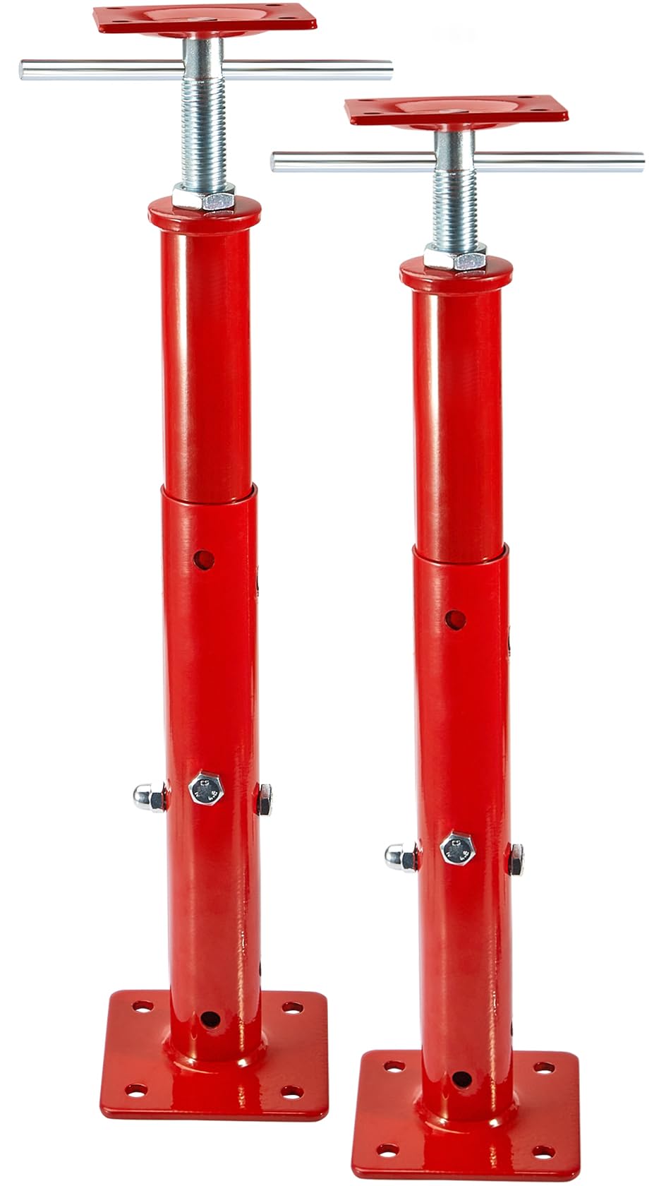 2 Pack House Floor Jacks, 21"-43" Height Range, 11023 LBS Max Load
