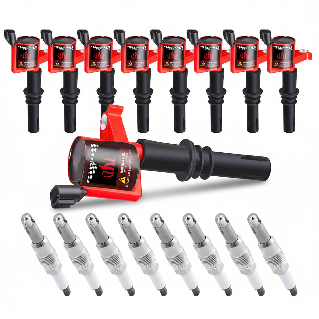 Set of 8 Ignition Coil Pack DG511 & Spark Plugs SP546 SP515